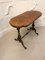 Antique Victorian Burr Walnut Inlaid Freestanding Centre Table, Image 2