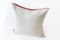 Edo Decorative Pillow in Red and White by Nzuri Textiles, 2015 3