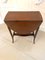 Antique Edwardian Mahogany Inlaid Side Table 2