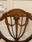 Antique Mahogany Inlaid Desk Chair, Image 9