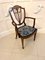 Antique Mahogany Inlaid Desk Chair 1