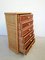 Small Bamboo & Rattan Chest of Drawers, 1970s, Image 7