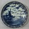 Windmill & Fisherman Ceramic Plate, Image 1