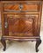 French Louis XV Style Walnut & Marquetry Bedside Tables, Set of 2 8