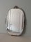 Mid-Century Belgian Oval Cut Mirror, 1960s 2