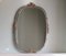 Mid-Century Belgian Oval Cut Mirror, 1960s 14