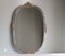 Specchio Mid-Century ovale, Belgio, anni '60, Immagine 15