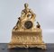 Orologio antico, Francia, dorato, Immagine 1