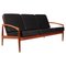 Paperknife Three-Seat Sofa in Teak by Kai Kristiansen 1