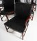 Armchairs in Mahogany and Leather by Hans J. Wegner, 1950s, Set of 6, Image 4