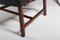 Armchairs in Mahogany and Leather by Hans J. Wegner, 1950s, Set of 6, Image 5