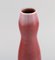 Vase in Glazed Ceramics by Liisa Hallamaa for Arabia, 1960s, Image 4