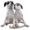Large Porcelain Figure 'Puppies With Bone' from Royal Copenhagen 1