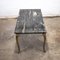 Black Egyptian Marble Coffee Table on Brass Legs, 1920s 8