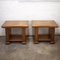 Vintage American Veneer Side Tables, 1980s, Set of 2 1