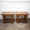 Vintage American Veneer Side Tables, 1980s, Set of 2 4