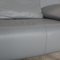 Graues 1600 Leder Sofa von Rolf Benz 4