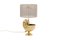 Gilt Bronze Table Lamp, 1970s, Image 1