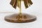 Lampada da tavolo in teak e ottone dorato, anni '70, set di 2, Immagine 9