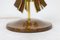 Teak & Gilt Brass Table Lamp, 1970s, Set of 2 9