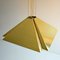 Brass Square Adjustable Pendant from Dijkstra, 1970s, Image 2