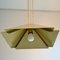 Brass Square Adjustable Pendant from Dijkstra, 1970s, Image 6