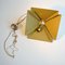 Brass Square Adjustable Pendant from Dijkstra, 1970s, Image 10