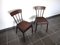 French Metal & Oak Chairs, 1929, Set of 2 5