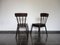 French Metal & Oak Chairs, 1929, Set of 2, Image 4