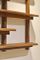 Brutalist Massive Oak Wood Shelving, 1950s 9