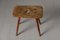 Early 19th Century Northern Swedish Folk Art Stool in Pine, Image 8