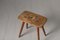 Early 19th Century Northern Swedish Folk Art Stool in Pine 7