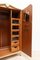 Antique Vintage Burr Walnut Gents Wardrobe, 1942 6