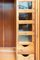 Antique Vintage Burr Walnut Gents Wardrobe, 1942 9