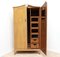 Antique Vintage Burr Walnut Gents Wardrobe, 1942 3