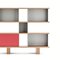 Unità di mensole Nuage in legno e alluminio di Charlotte Perriand per Cassina, Immagine 4