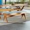 056 Capitol Complex Dining Set by Pierre Jeanneret for Cassina, Set of 5, Image 5