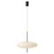 Model 2065 White Diffuser Ceiling Lamp by Gino Sarfatti for Astep 1