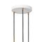 White Brass Spell 3 Ceiling Lamp by Johan Carpner for Konsthantverk Tyringe 1 3