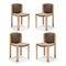 300 Dining Chair by Joe Colombo for Hille, Set of 6 3