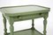 Vintage Side Table in Green Lacquered Wood 5