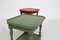 Vintage Side Table in Green Lacquered Wood 10