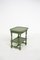 Vintage Side Table in Green Lacquered Wood 7