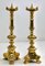 Solid Cast Brass Candlesticks, Set of 2 2