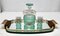 Art Deco Liqueur Set with Serving Tray from de Rupel, Boom, Belgium, 1938, Set of 7 2