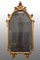 Espejo napolitano Luis XV antiguo de madera dorada y cariñada, Imagen 1