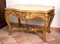 Tavolino da caffè Napoleone III in legno dorato e intagliato, Francia, Immagine 6