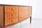 Italian Walnut Carrara Marble & Brass Sideboard from Cantu, 1960s 8