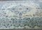 Tappeto grande Kashan Aubusson Mid-Century color pistacchio, Immagine 2