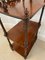 Antique Victorian Burr Walnut Whatnot Shelf, Image 8